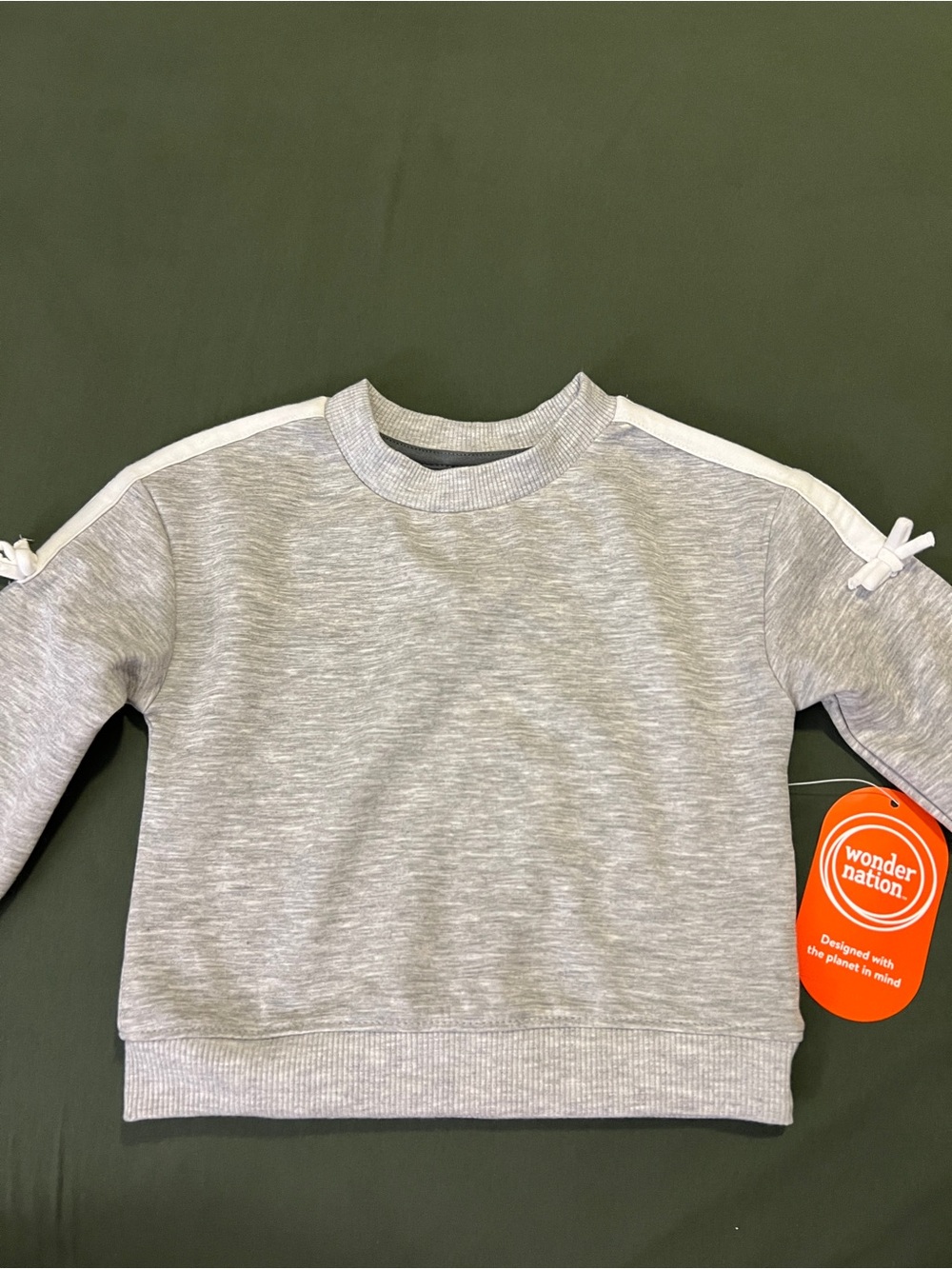 Heather Gray Crewneck Sweatshirt Size 12M